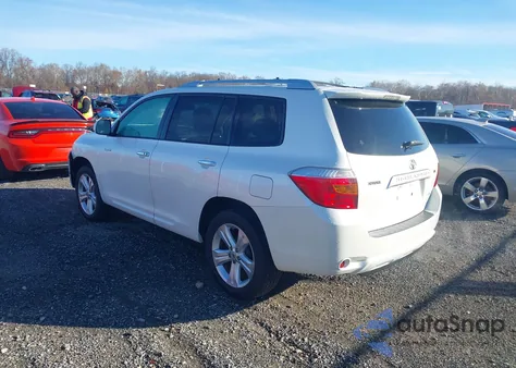 2008 Toyota Highlander Limited from USA, damaged, VIN JTEES42A782018004